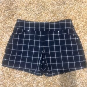 INC International Concepts Women's Mid Rise Pull-On Shorts w side pockets SZ 8